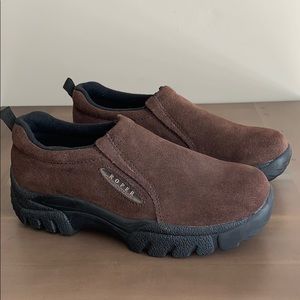 ROPER Performance Sport slip on suede shoes.